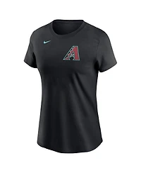 Nike Women's Corbin Burnes Black Arizona Diamondbacks Fuse Name Number T-Shirt