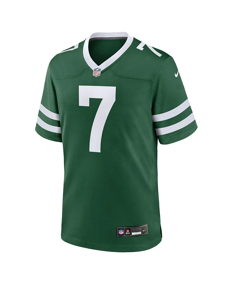 Nike Men's Justin Fields Legacy Green New York Jets Game Player Jersey