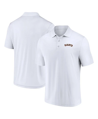 Fanatics Men's White San Francisco Giants Component Polo Shirt