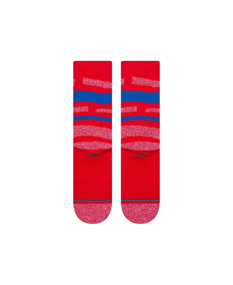 Stance Men's and Women's Philadelphia Phillies Squeeze Tri-Blend Knit Crew Socks