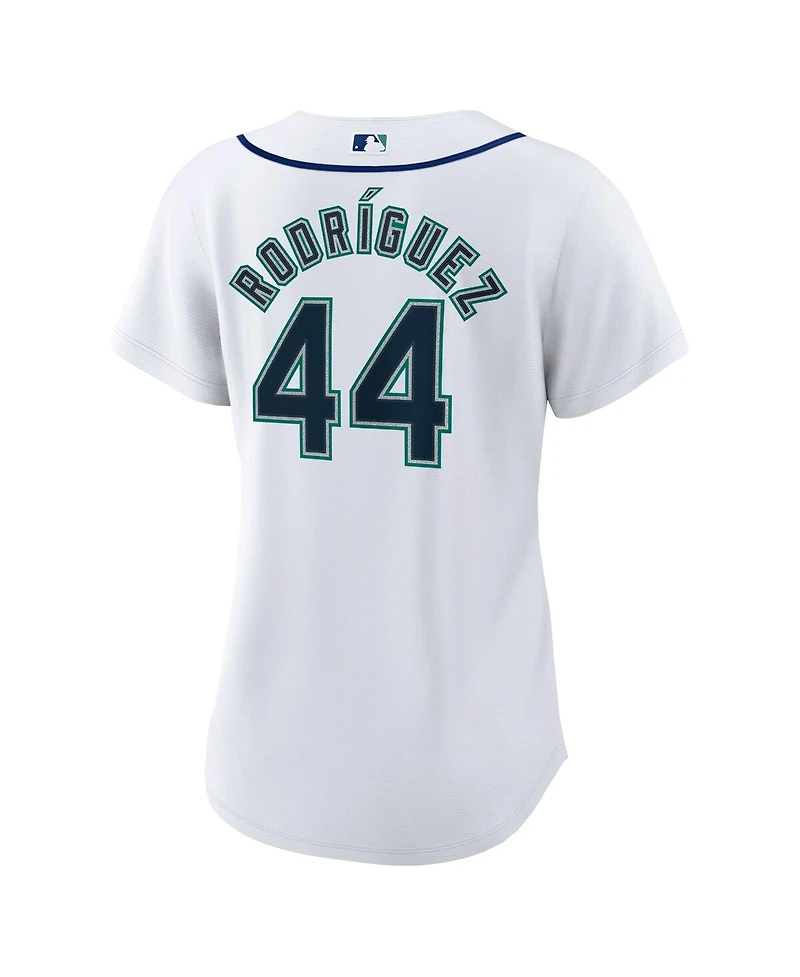 Nike Women's Julio Rodriguez White Seattle Mariners Home Replica Player Jersey