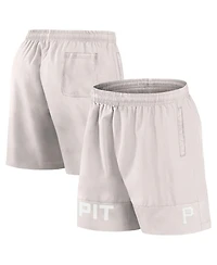 Fanatics Men's Cream Pittsburgh Pirates Elements Swim Shorts