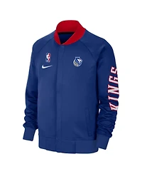Nike Men's Blue Sacramento Kings 2024/25 City Edition Authentic Showtime Performance Full-Zip Jacket