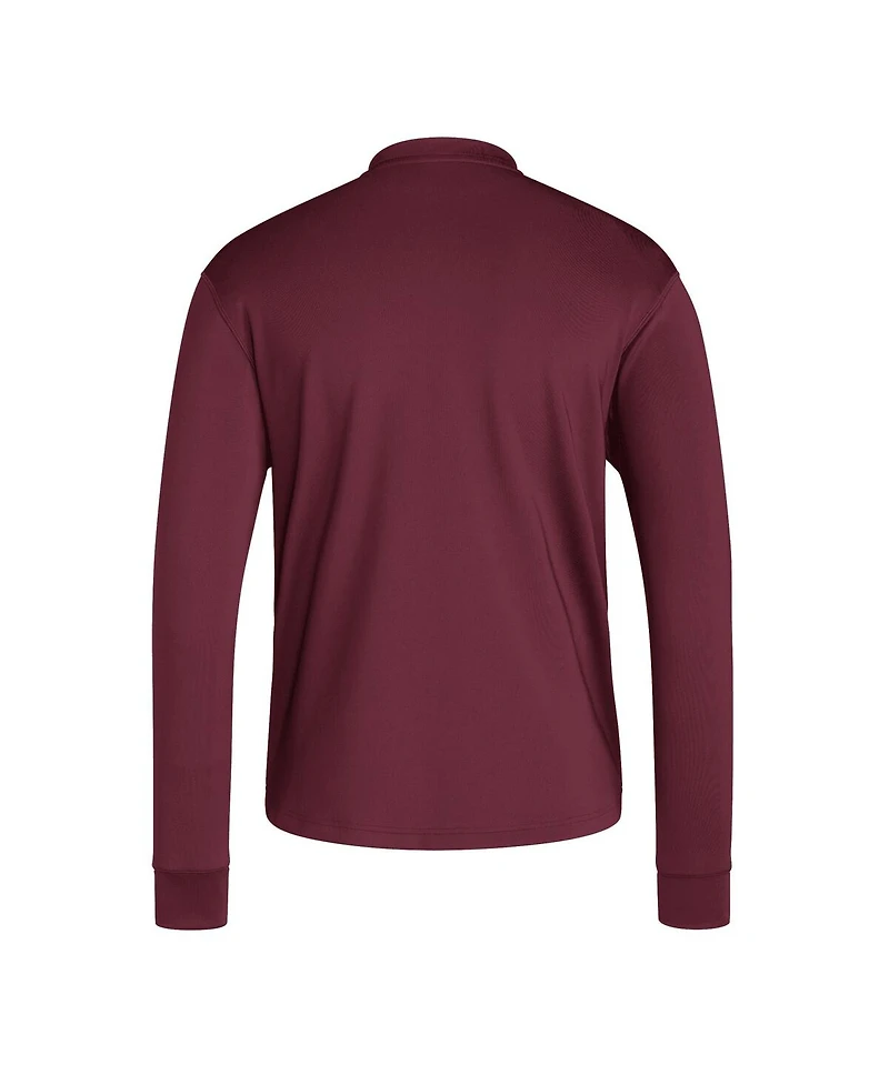 Adidas Men's Maroon Texas A&M Aggies Dugout Pullover Sweatshirt