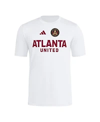 Adidas Men's White Atlanta United Fc 2025 Jersey Hook Aeroready T-Shirt