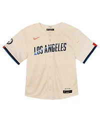 Nike Toddler Cream Los Angeles Dodgers City Connect Team Limited Jersey