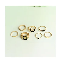 Sohi Women's Celestrial Multi-Layer Ring