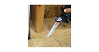 Milwaukee 48-00-5021 6" 5 Tpi The Ax Sawzall Reciprocating Saw Blade - 5 Pack
