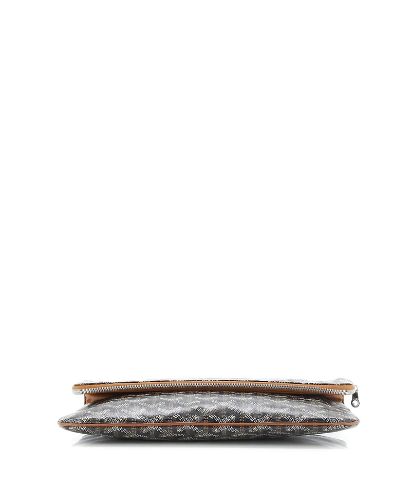 Pre-Owned Goyard Saint Marie Clutch Coated Canvas