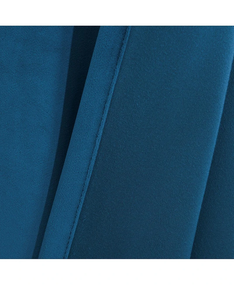 Heavyweight Velvet Grommet Curtain Panels (Set of 2