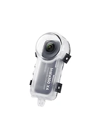 Insta360 X4 8K 360 Action Camera, Black, Bundle with Extra Battery and Invisible Dive Case