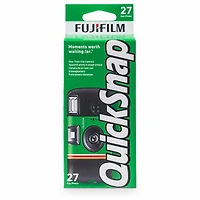 Fujifilm QuickSnap Flash 400 One Time Use 35mm Camera with Flash, 27 Exposures 25-Pack