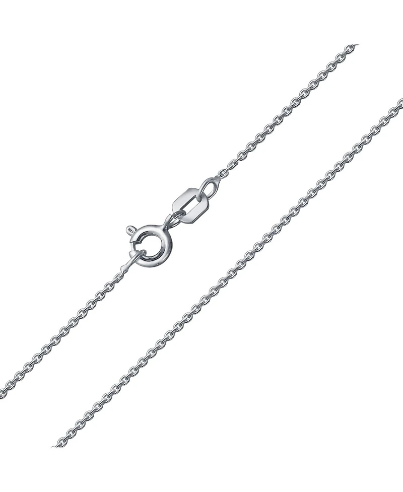 Bling Jewelry Set of 3 1MM Thin Rolo Link Cable Chain Necklace Sterling Silver 16,18 & 20 Inch