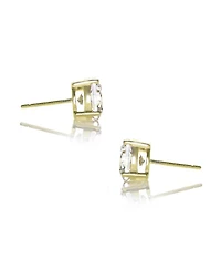 Rachel Glauber Cubic Zirconia Classic Stud Earrings
