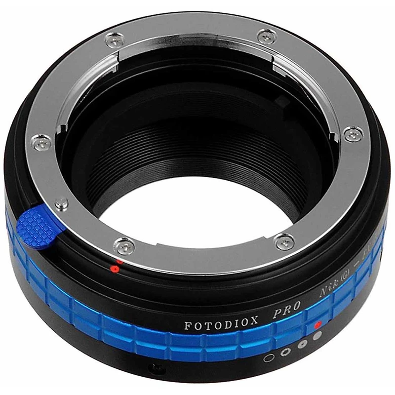 Fotodiox Mount Adapter with Aperture Control Dial for Nikon G and Dx Lens to Fujifilm X-Mount Camera