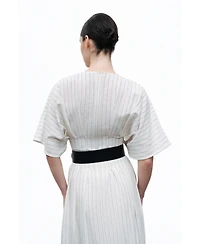 Nocturne Women's Belted Midi Dress