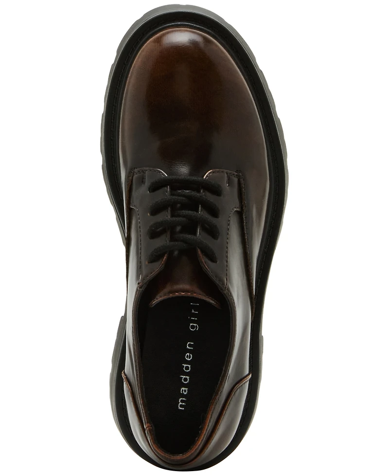 Madden Girl Cagan Platform Oxford Loafers