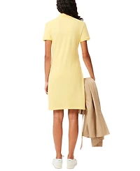 Lacoste Usa Women's Collared Slim-Fit T-Shirt Dress