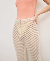 Good American Women's Crochet Pants Swim Cover-Up
