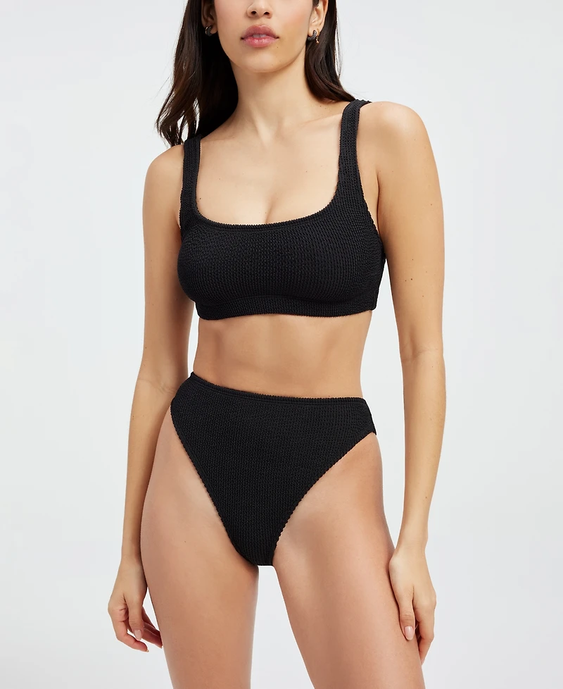 Good American Women's Always Fits Bralette Bikini Top