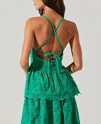 Astr the Label Women's Faeryn Cotton Maxi Dress