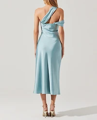 Astr the Label Women's Cersei One-Shoulder Midi Dress