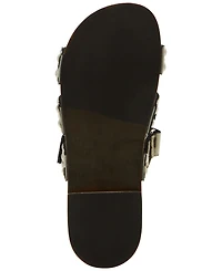 Steve Madden Women's Canal Wooden Platform Slide Sandals