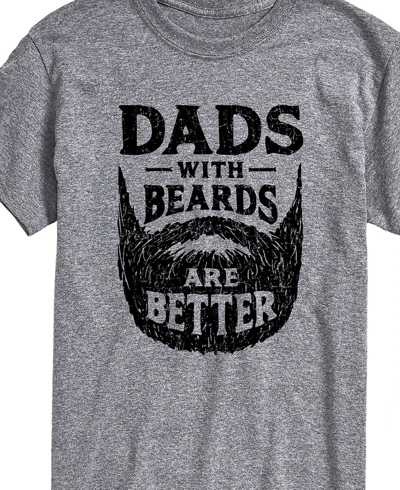 Airwaves Men's Dads with Beards Are Better Short Sleeve T-Shirt