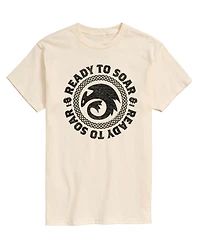 Airwaves Men's How to Train Your Dragon Ready Soar Short Sleeve T-Shirt
