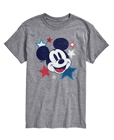 Airwaves Men's Disney Mickey Stars Short Sleeve T-Shirt