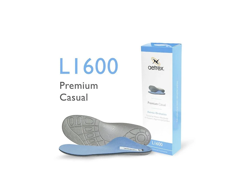 Aetrex Men's Premium Casual Orthotics