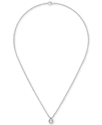 Diamond Tear-Shape 18" Pendant Necklace (1/5 ct. t.w.) 14k White or Yellow Gold