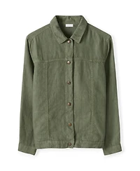 Celtic & Co. Women's Linen Western Jacket