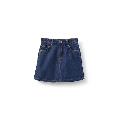 Cotton On Girls Little/Big Alayna Aline Denim Skirt