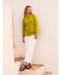 Celtic & Co. Women's Geelong Slash Neck Sweater