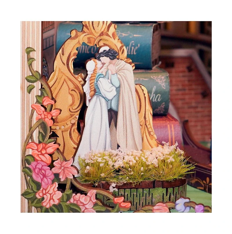 Diy 3D Book Nook Kit: Shakespeare's Verse 212pcs