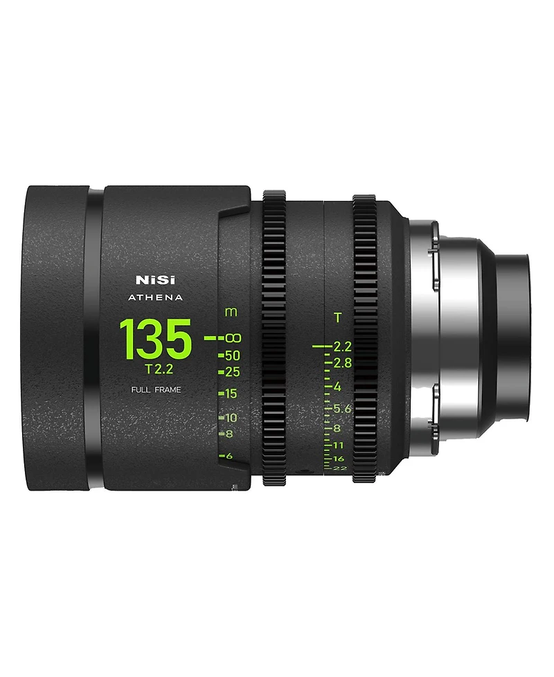 NiSi Athena Prime Cine Master 8-Lens Kit with 14mm T2.4, 25mm, 35mm, 40mm, 50mm, 85mm T1.9, 18mm, 135mm T2.2 Lens, Includes Filter Holder, Pl Mount