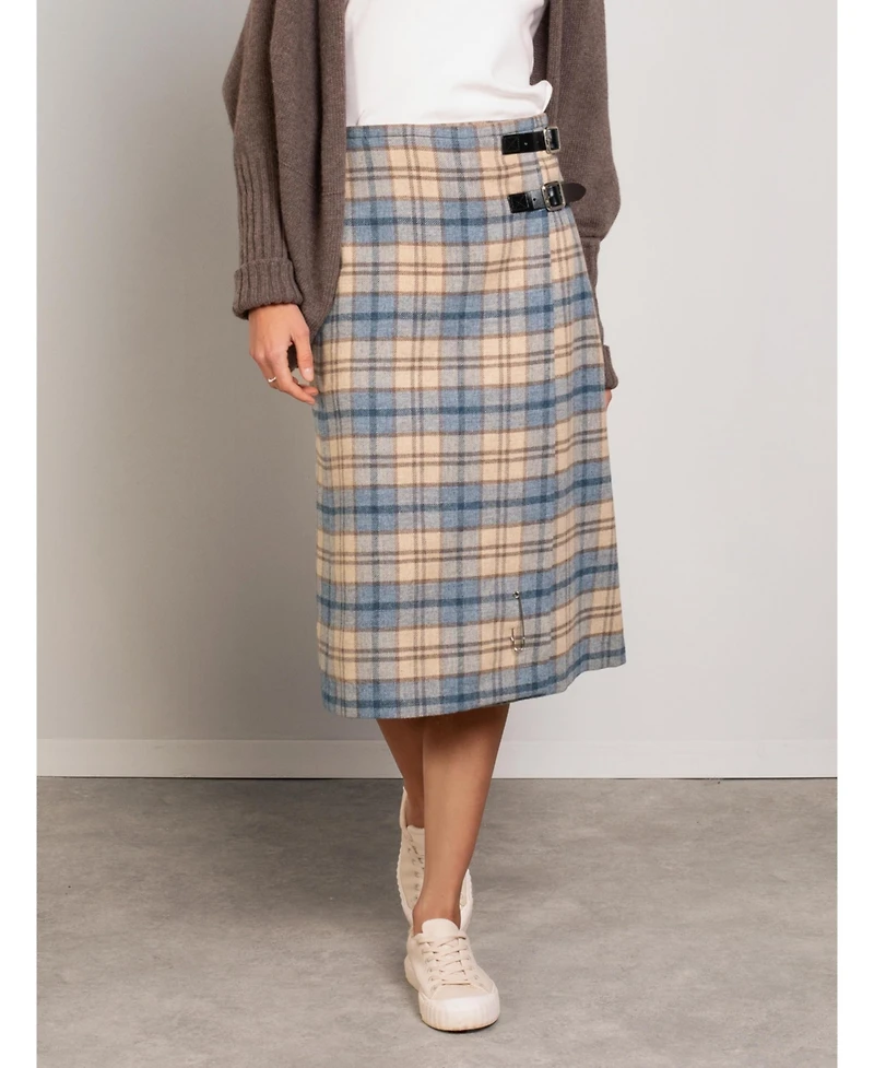 Celtic & Co. Women's Midi Celt Kilt Skirt