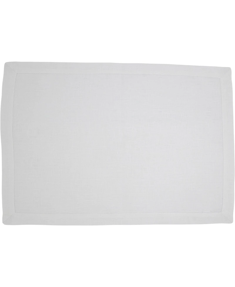Saro Lifestyle Pure Linen Placemats, 14" x 20"