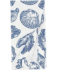Saro Lifestyle Seaside Sea Shells Cotton Napkins, 20" x 20"