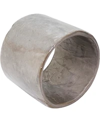 Saro Lifestyle Radiant Capiz Napkin Rings, Set of 4