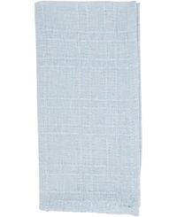 Saro Lifestyle Classic Stitched Plaid Napkins, 20" x