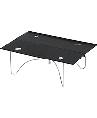 Naturehike Ultralight Folding Camping Table, Aluminum Beach Compact Backpacking Table with Carry Bag for Backpacking Camping Hiking Beach Picnic