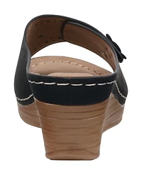 Gc Shoes Women's Vega Floral Wedge Sandals