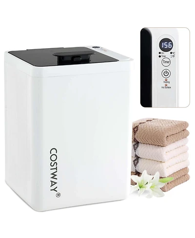23L Towel Warmer with Auto Shut Off Led Screen 15-90 Mins Timer Blankets