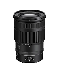 Nikon Z 7II Mirrorless Digital Camera w/ Nikkor Z 24-120mm f/4 S Lens, Bundle w/ 512GB CFexpress Card, 2x Battery, Charger, Backpack, 77mm Filter Kit,