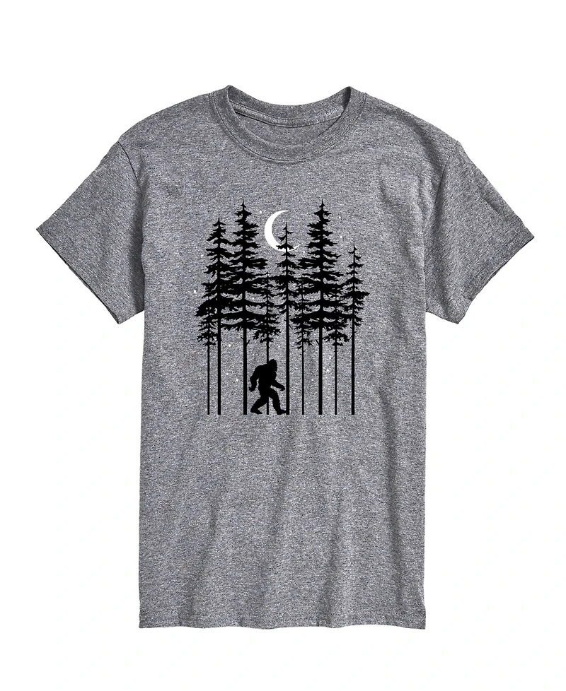 Airwaves Men's Sasquatch Forest Walk Short Sleeve T-Shirt
