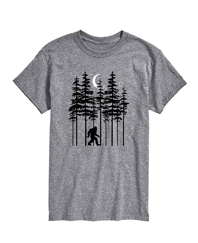 Airwaves Men's Sasquatch Forest Walk Short Sleeve T-Shirt
