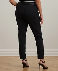 Lauren Ralph Plus-Size Mid-Rise Straight Jean