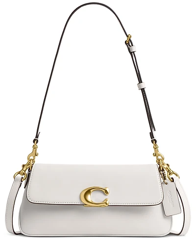 Coach Small Jet Leather Shoulder Bag